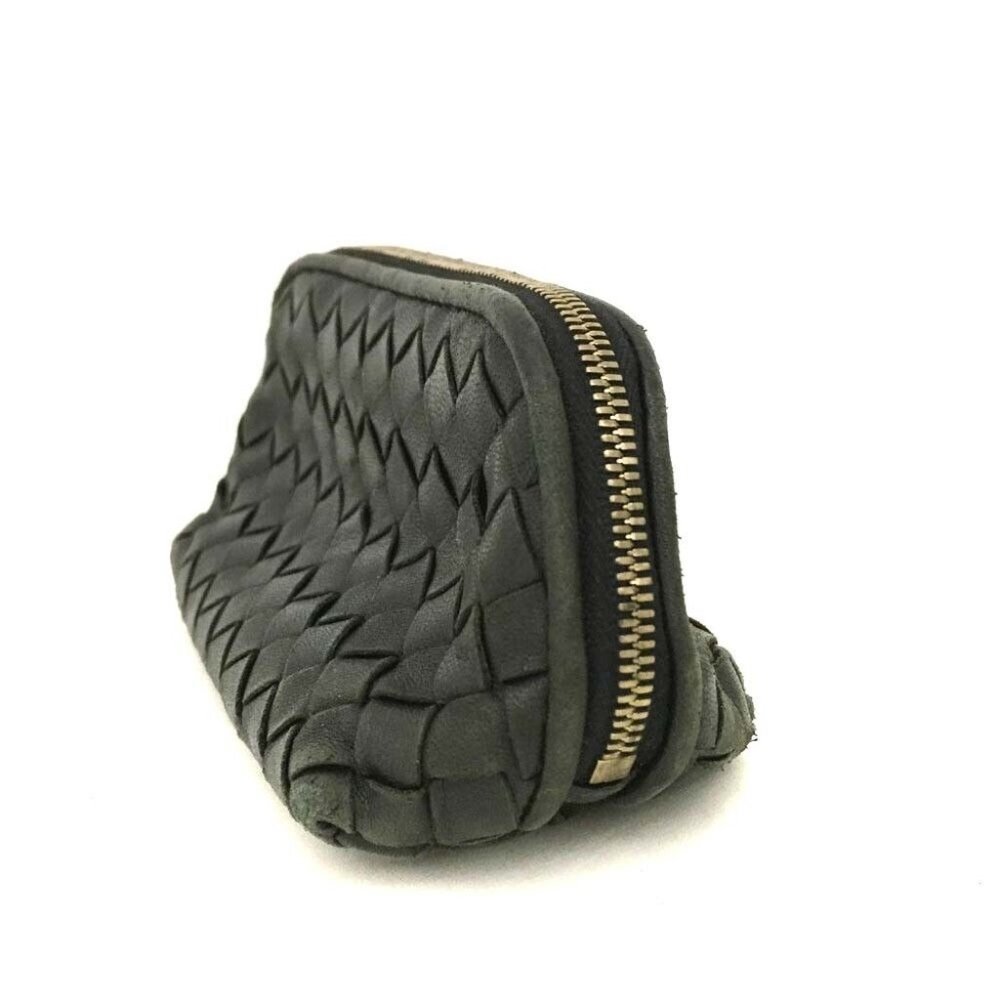 007115D Bottega Veneta Coin Case Intrecciato Lambskin - Picture 3 of 9